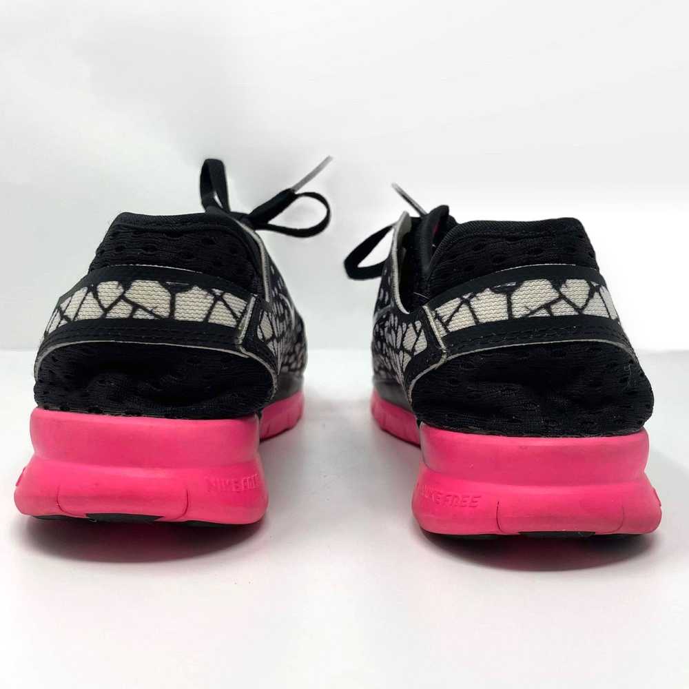 Nike NIKE Black Pink Free TR Fit 5 Lace Up Runnin… - image 4