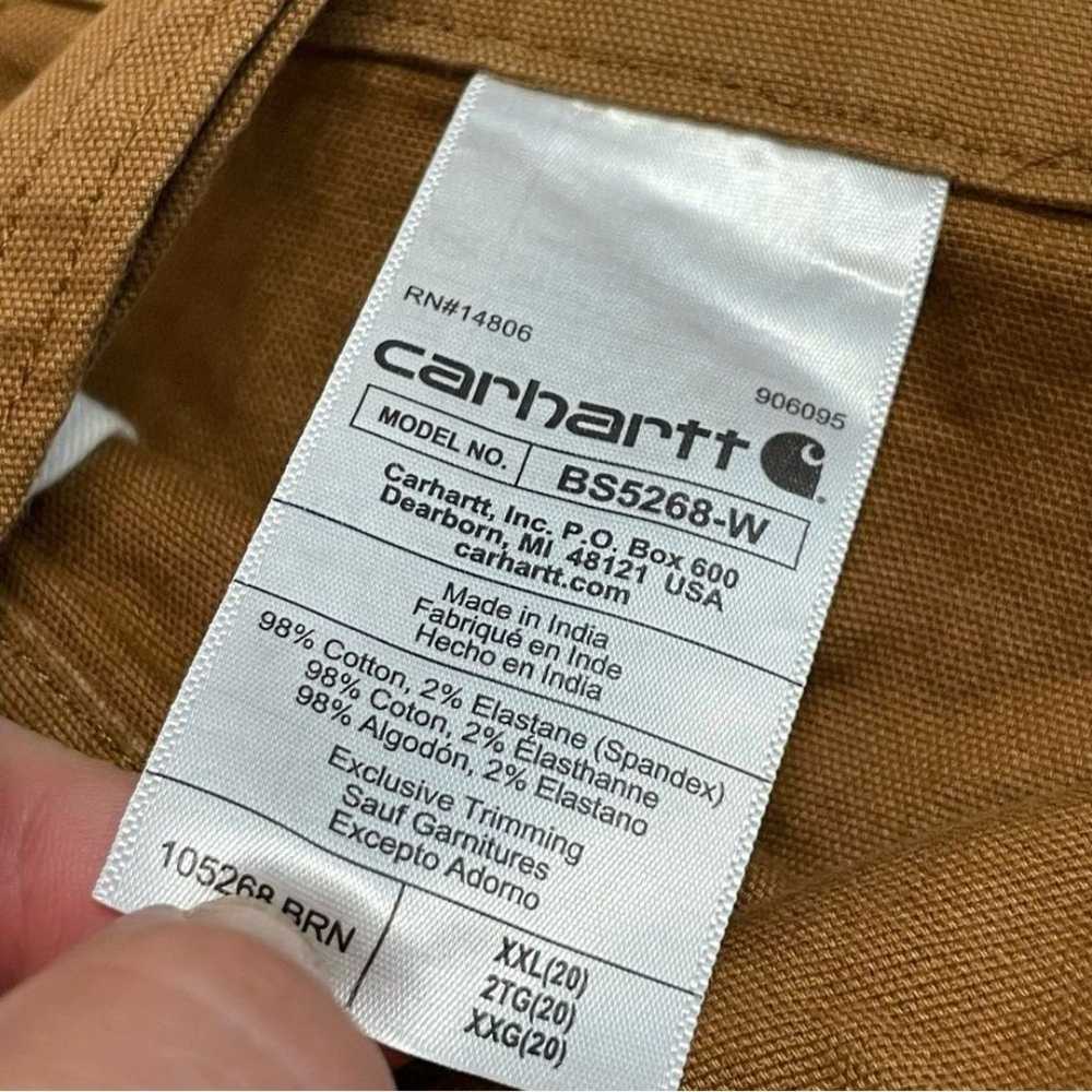 Carhartt Women's Rugged Flex Relaxed Fit Canvas S… - image 8