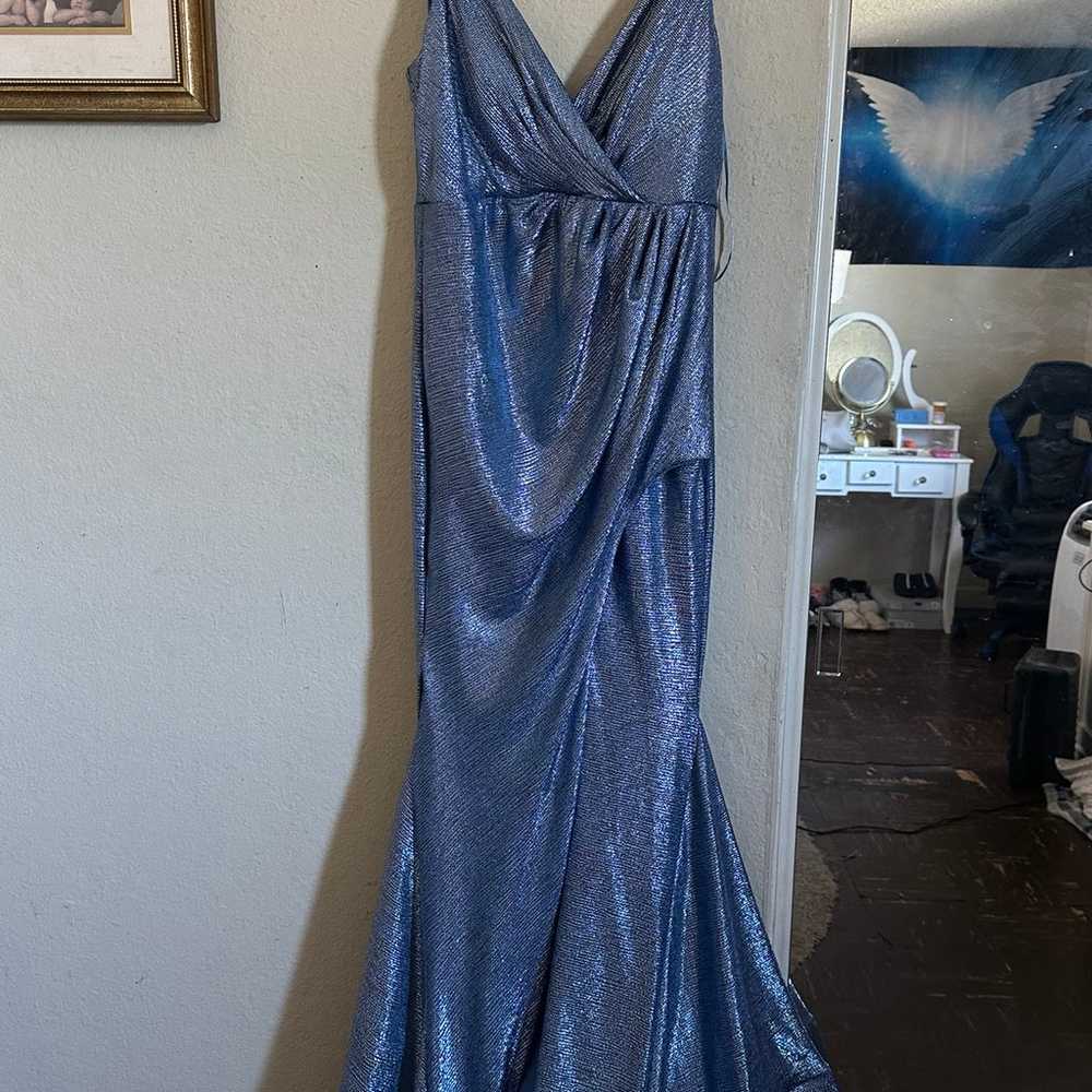 Nightway Dress in Baby Blue - image 1