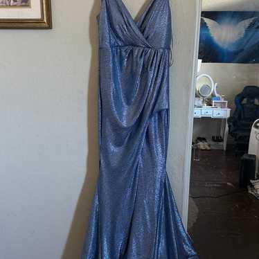 Nightway Dress in Baby Blue - image 1