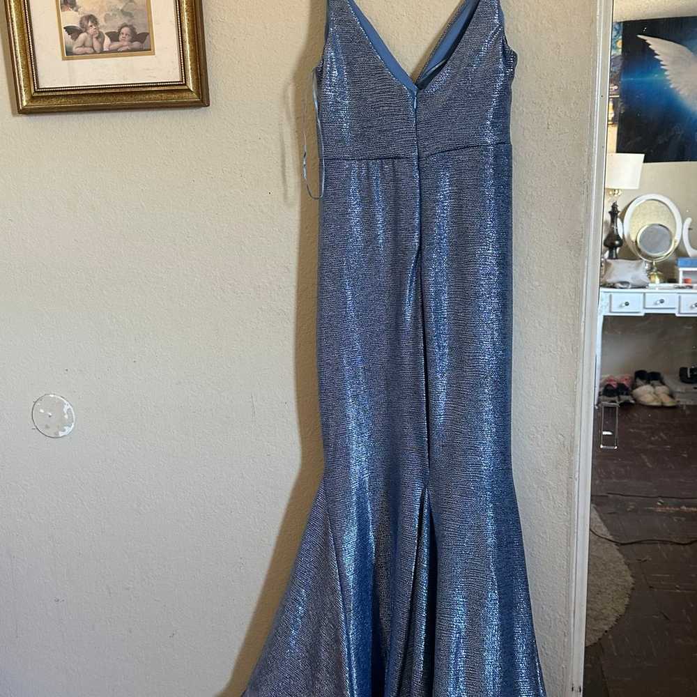 Nightway Dress in Baby Blue - image 2