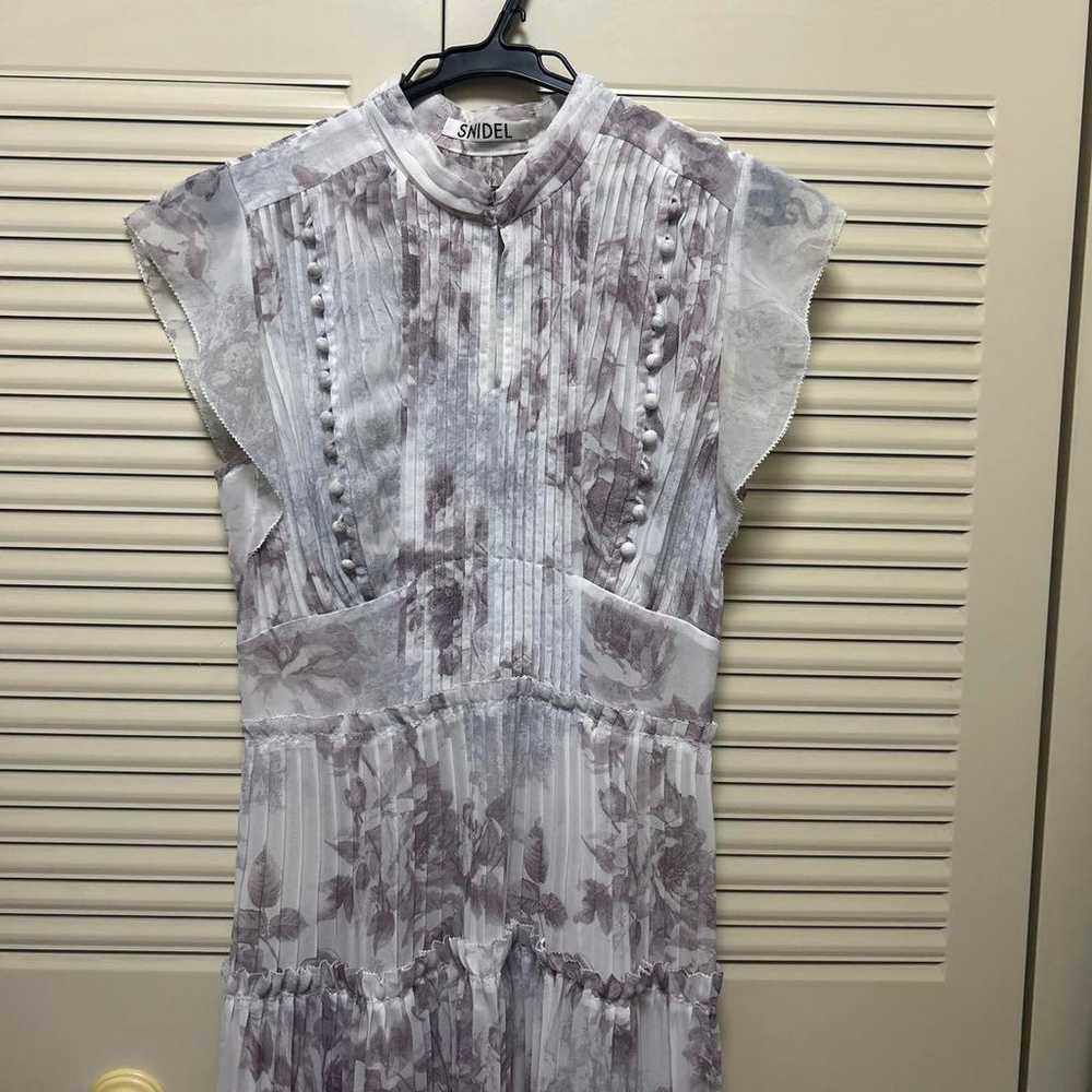 ■SNAIDEL■ Printed Pleated Dress - image 2