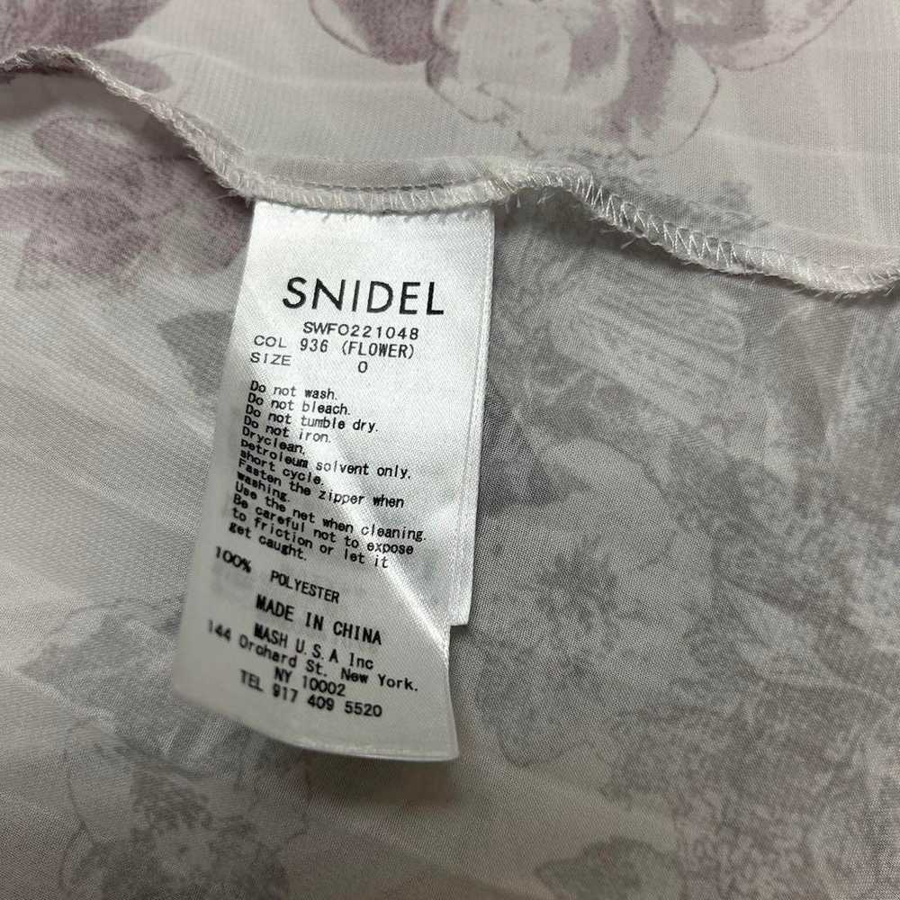 ■SNAIDEL■ Printed Pleated Dress - image 4