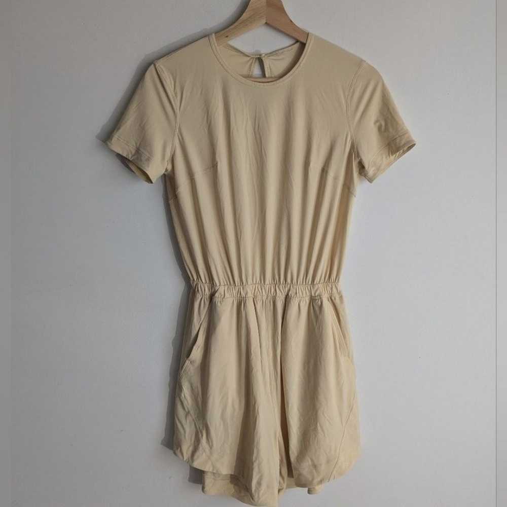 Lululemon Lightweight High Neck Romper Prosecco O… - image 2