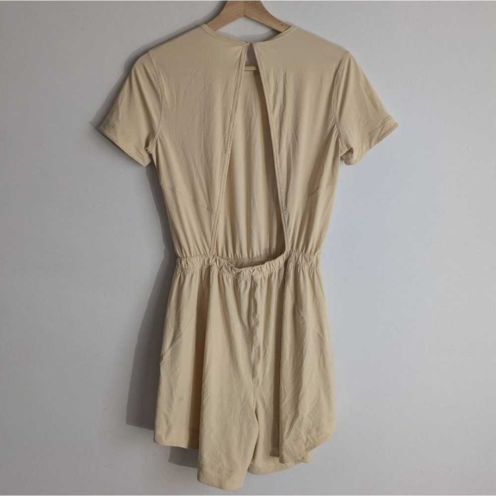 Lululemon Lightweight High Neck Romper Prosecco O… - image 3