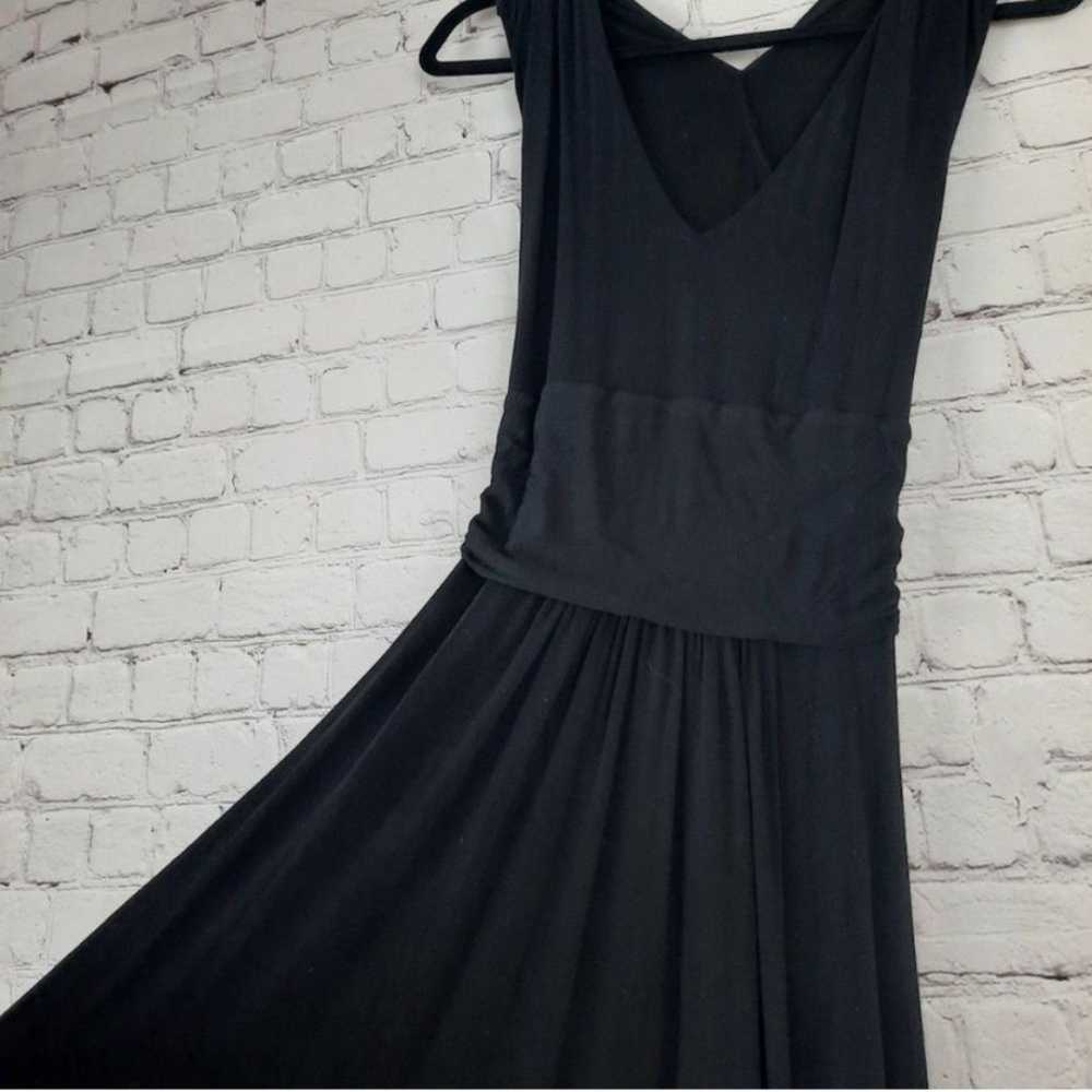 Anthro Vanessa Virginia Capuchina Black Maxi Dress - image 3