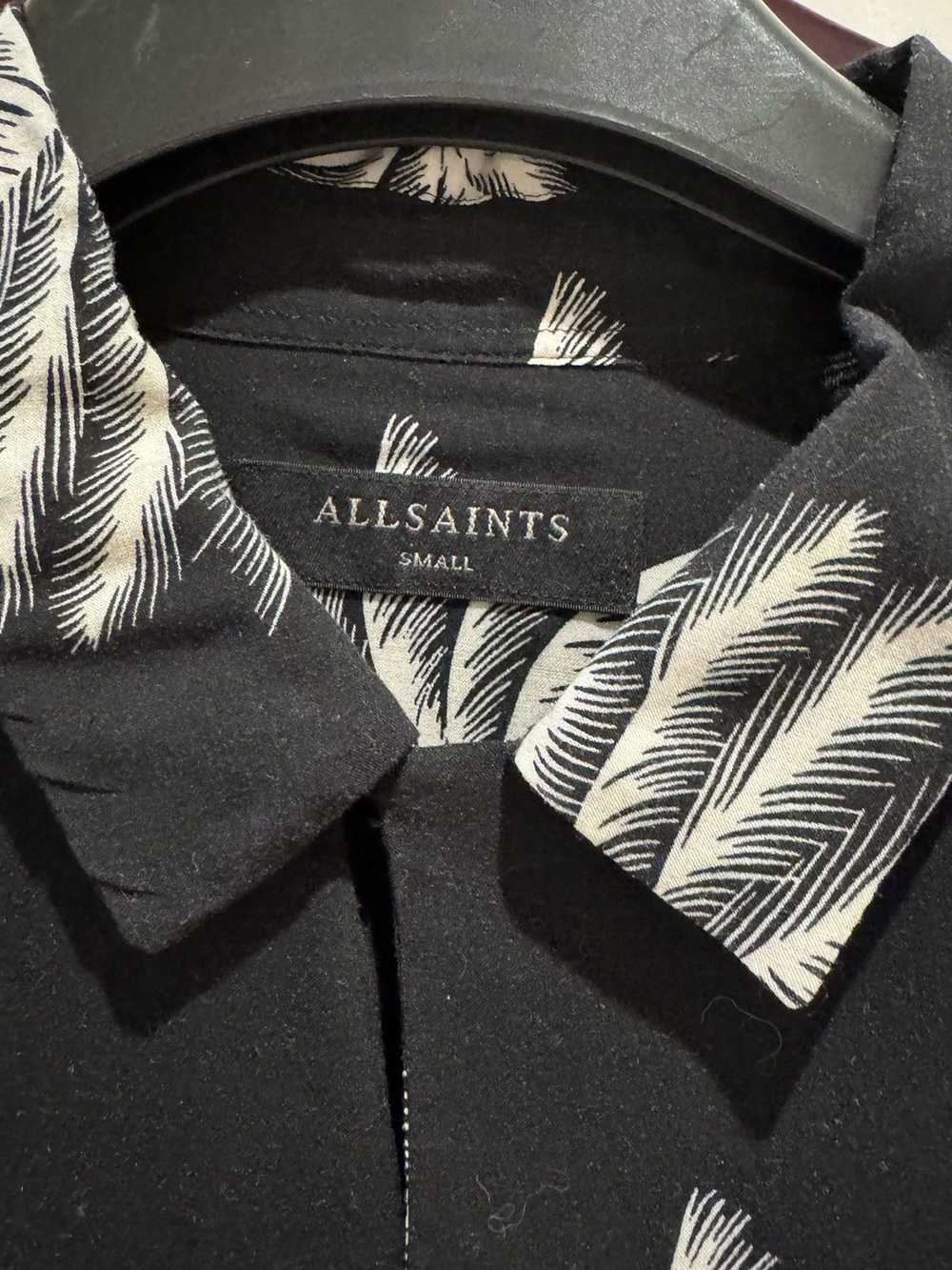 Allsaints Allsaints palm tree sheer shirt - image 3