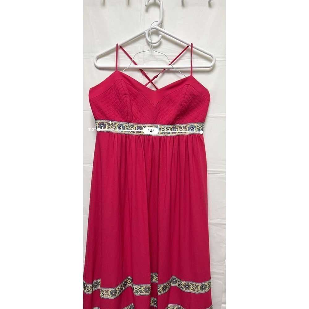 Belle Badgley Mischka Size 4 Small Pink Maxi Dres… - image 11