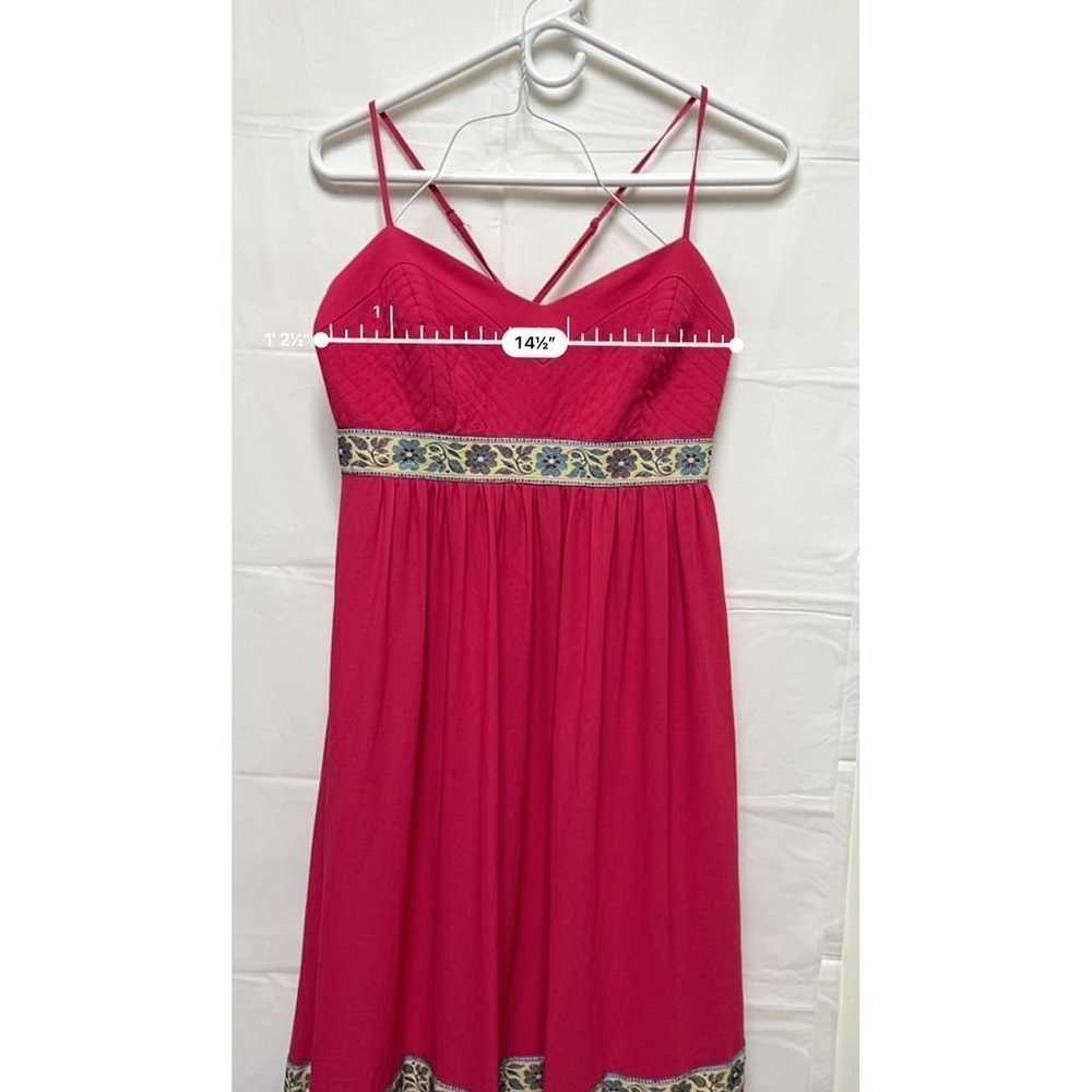 Belle Badgley Mischka Size 4 Small Pink Maxi Dres… - image 6