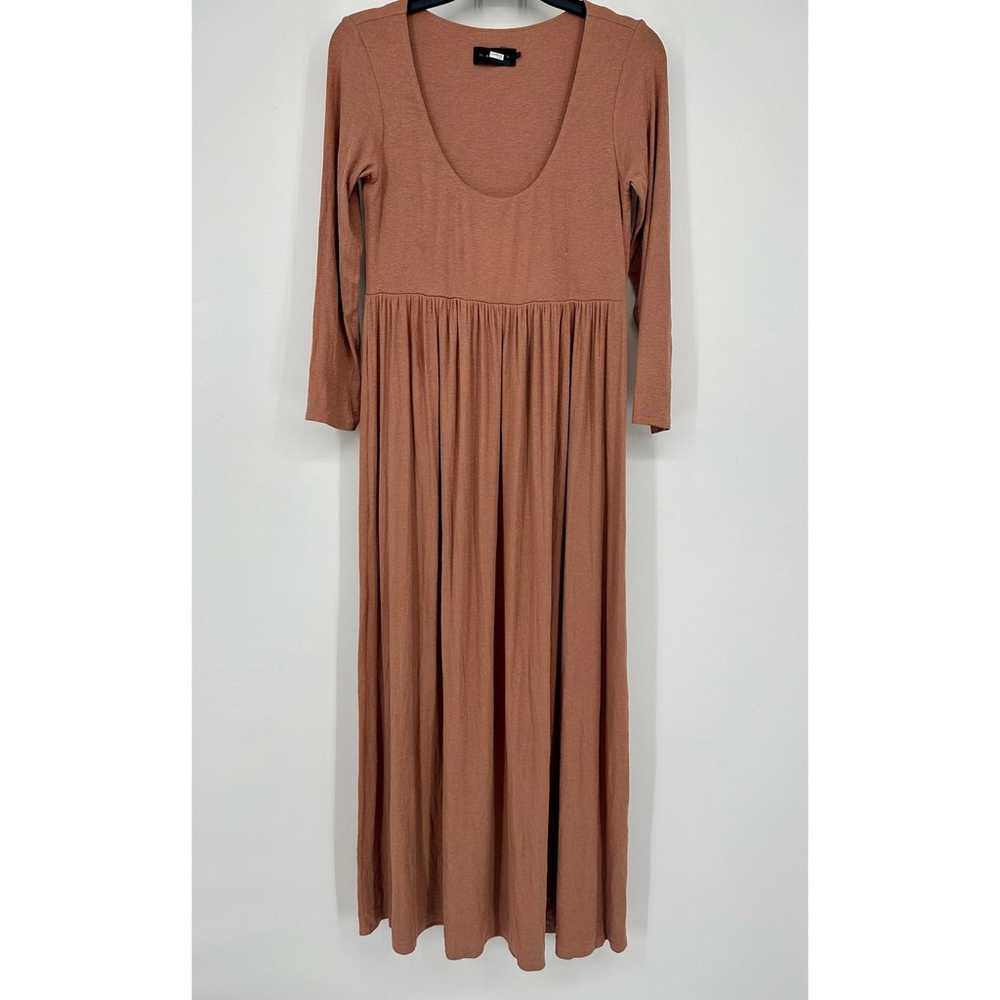 Hatch The Phoebe Dress Auburn Size 1 Midi Long Sl… - image 4