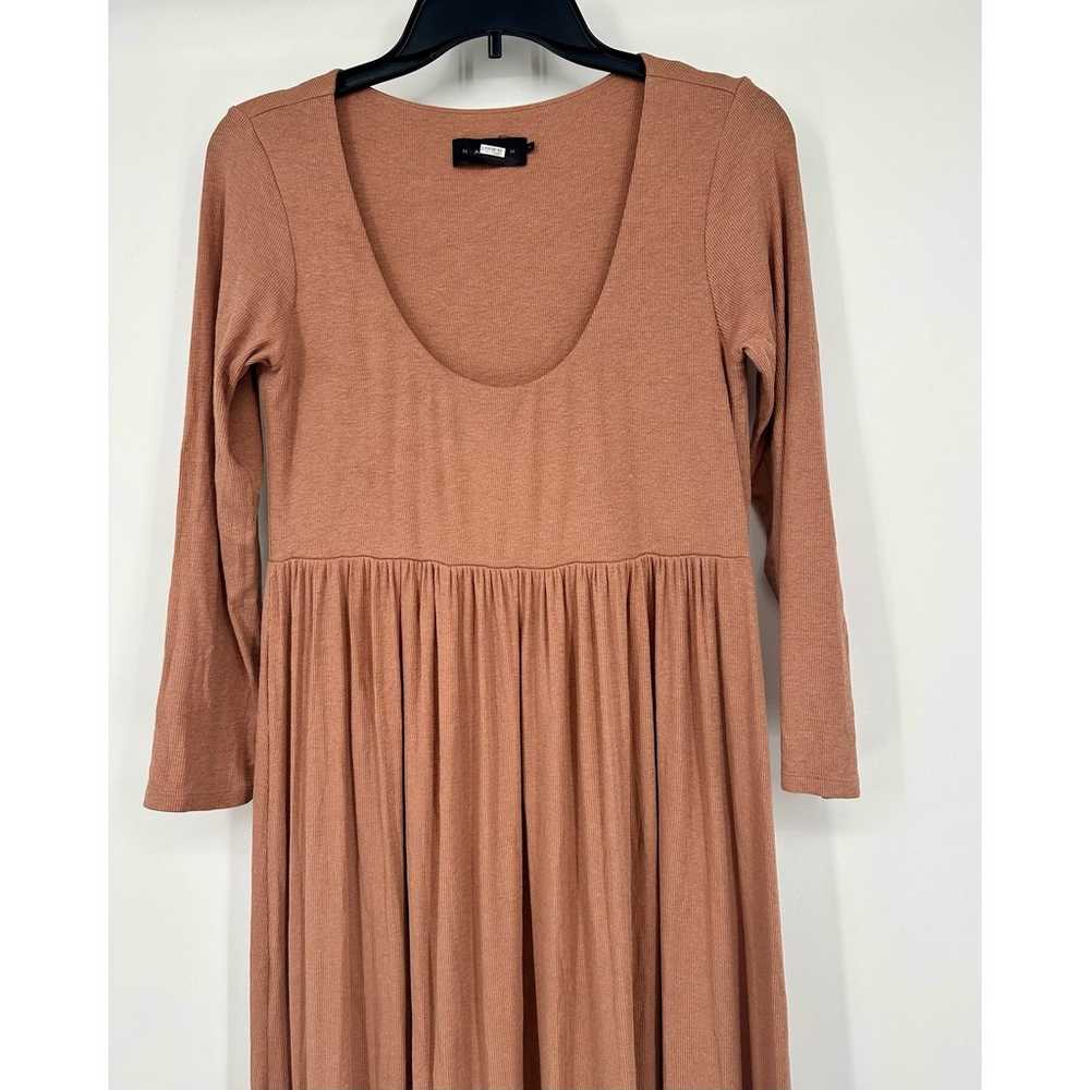 Hatch The Phoebe Dress Auburn Size 1 Midi Long Sl… - image 5