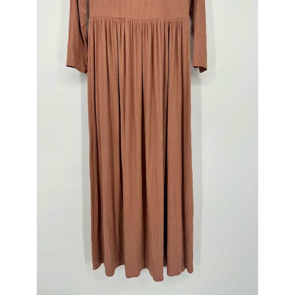 Hatch The Phoebe Dress Auburn Size 1 Midi Long Sl… - image 6