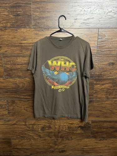 Designer Faded The Who Band Tee - Live in Concert 