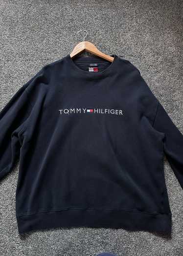 Tommy Hilfiger Vintage Tommy Hilfiger Navy Sweatsh