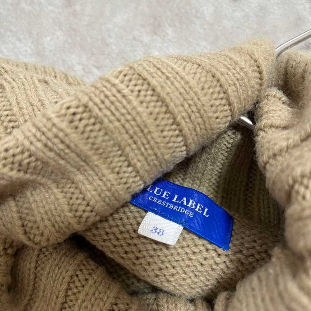 Blue Label Crestbridge Turtle Cable Knit One-Piece - image 10