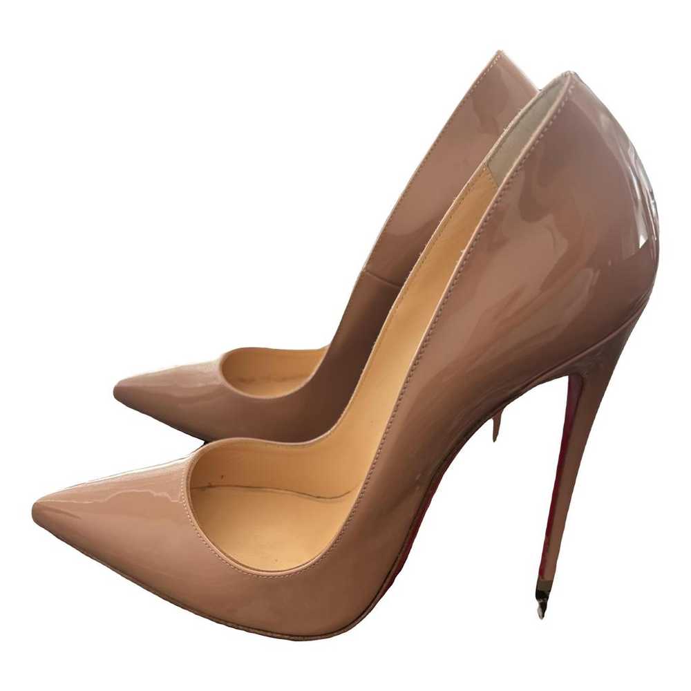 Christian Louboutin So Kate patent leather heels - image 1