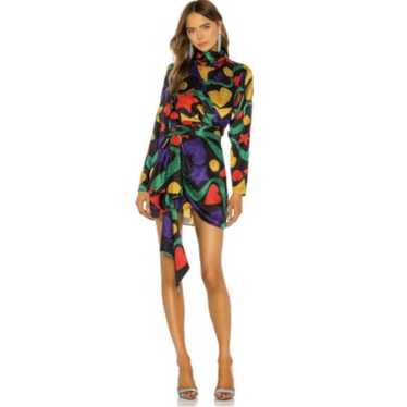 RONNY KOBO Yarden Asymmetrical Mini Dress - image 1