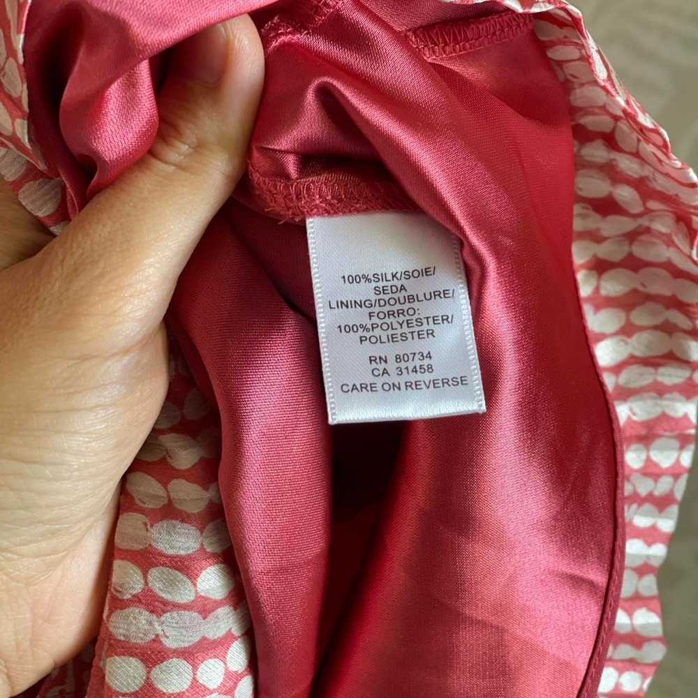 NWOT BCBGMAXAZRIA Silk Chiffon Satin Sash Y2K Bab… - image 6