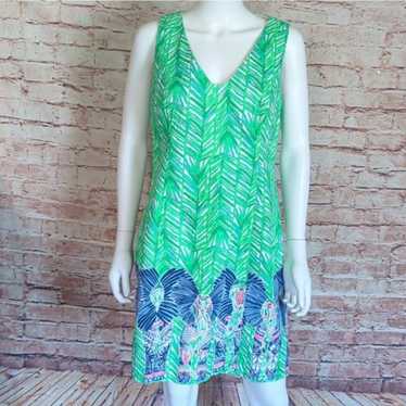 Lilly Pulitzer Tandie Shift Costa Verde Dress - image 1