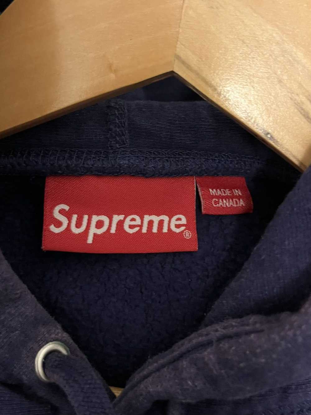 Supreme Supreme Box Logo Hoodie Washed Navy / Blu… - image 6