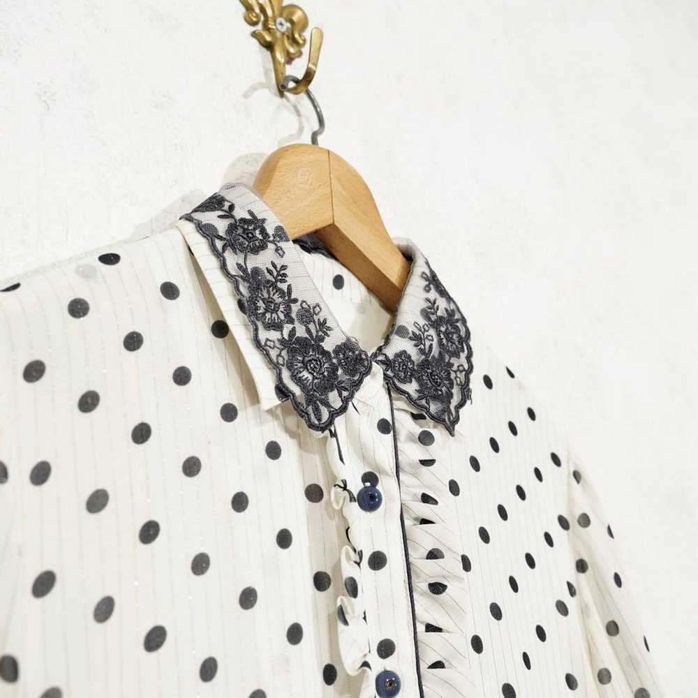 RETRO VINTAGE Retro Vintage Polka Dot Dress - image 11