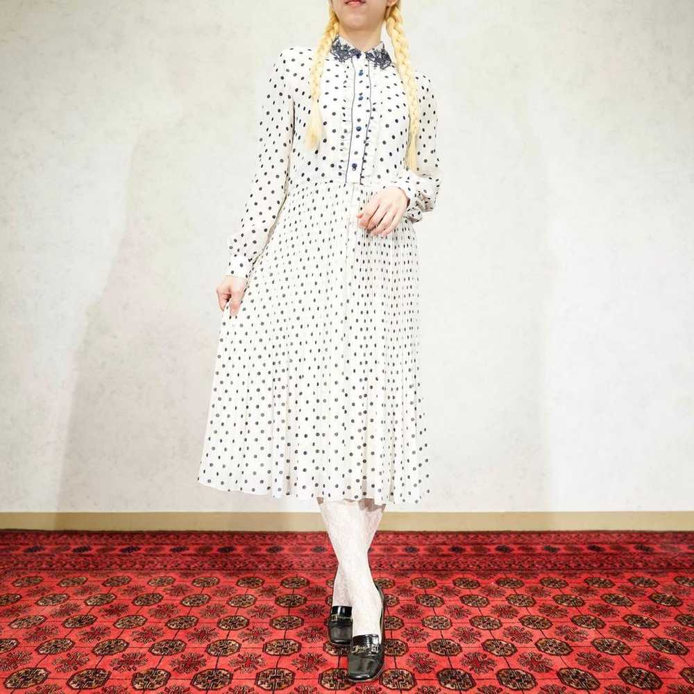 RETRO VINTAGE Retro Vintage Polka Dot Dress - image 1