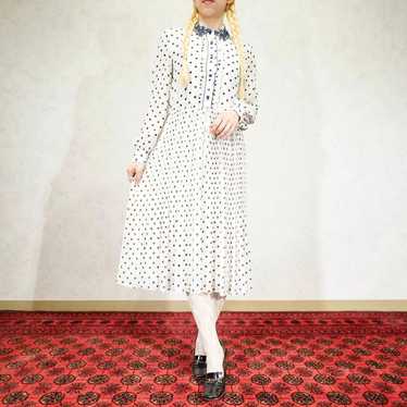 RETRO VINTAGE Retro Vintage Polka Dot Dress - image 1