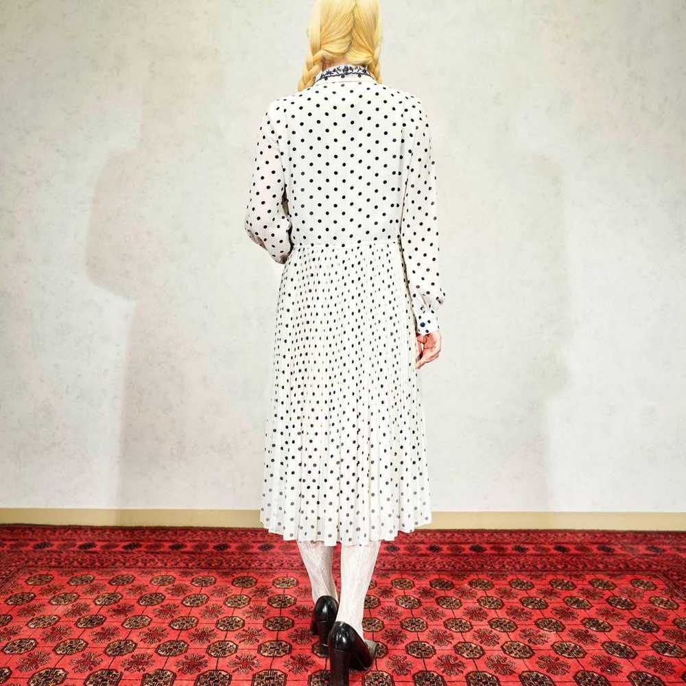 RETRO VINTAGE Retro Vintage Polka Dot Dress - image 7