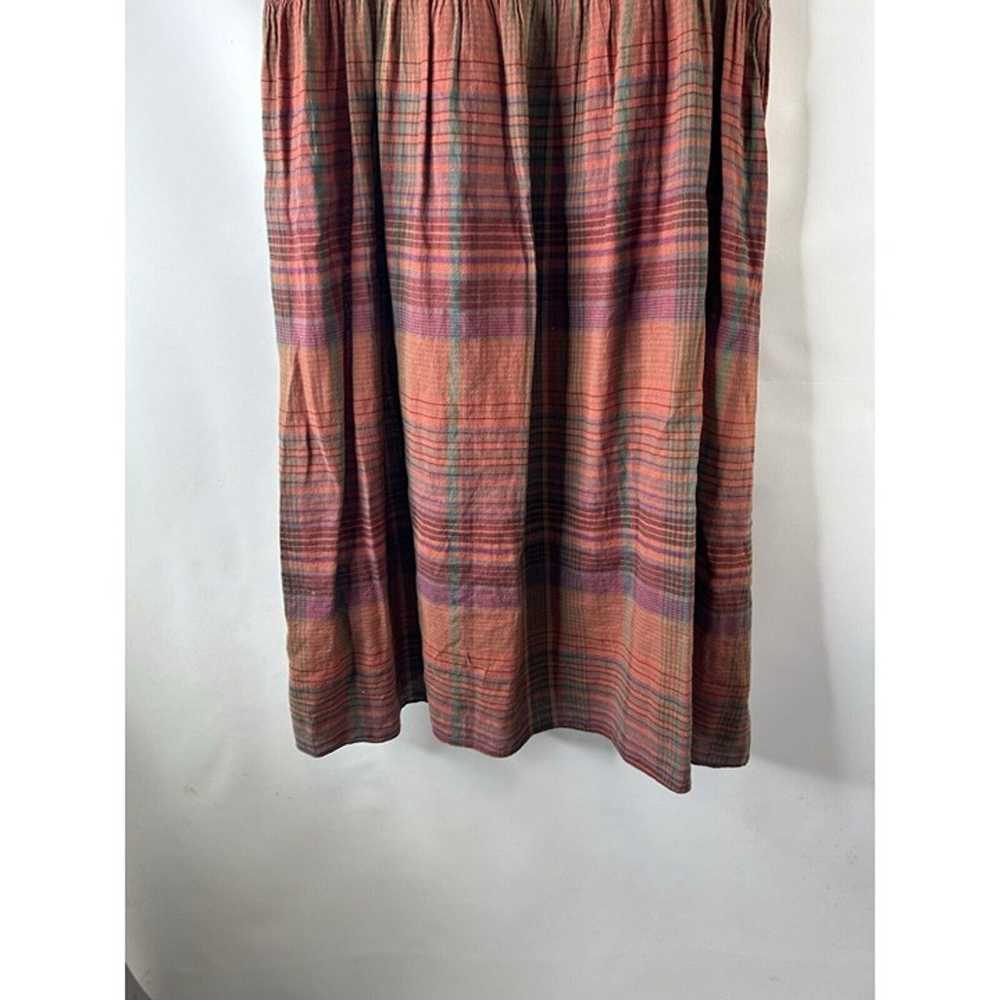 Lauren Ralph Lauren womens 12 Linen Madras Plaid … - image 4