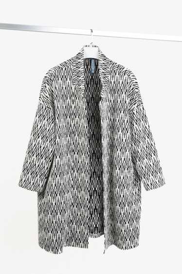 Ayrtight Ayrtight Black and White Duster Coat