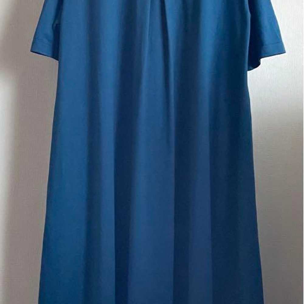 Mark and Plus +2 cut sleeve dress blue - image 4