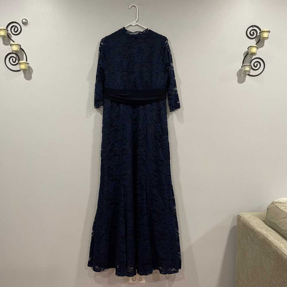 Kiyonna Screen Siren Navy Lace Gown 0X - image 6