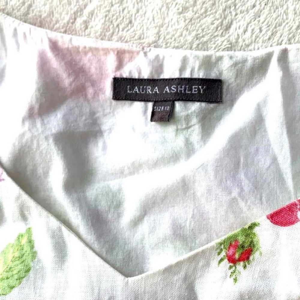 Brand new item [Laura Ashley] 100% linen A-line f… - image 8