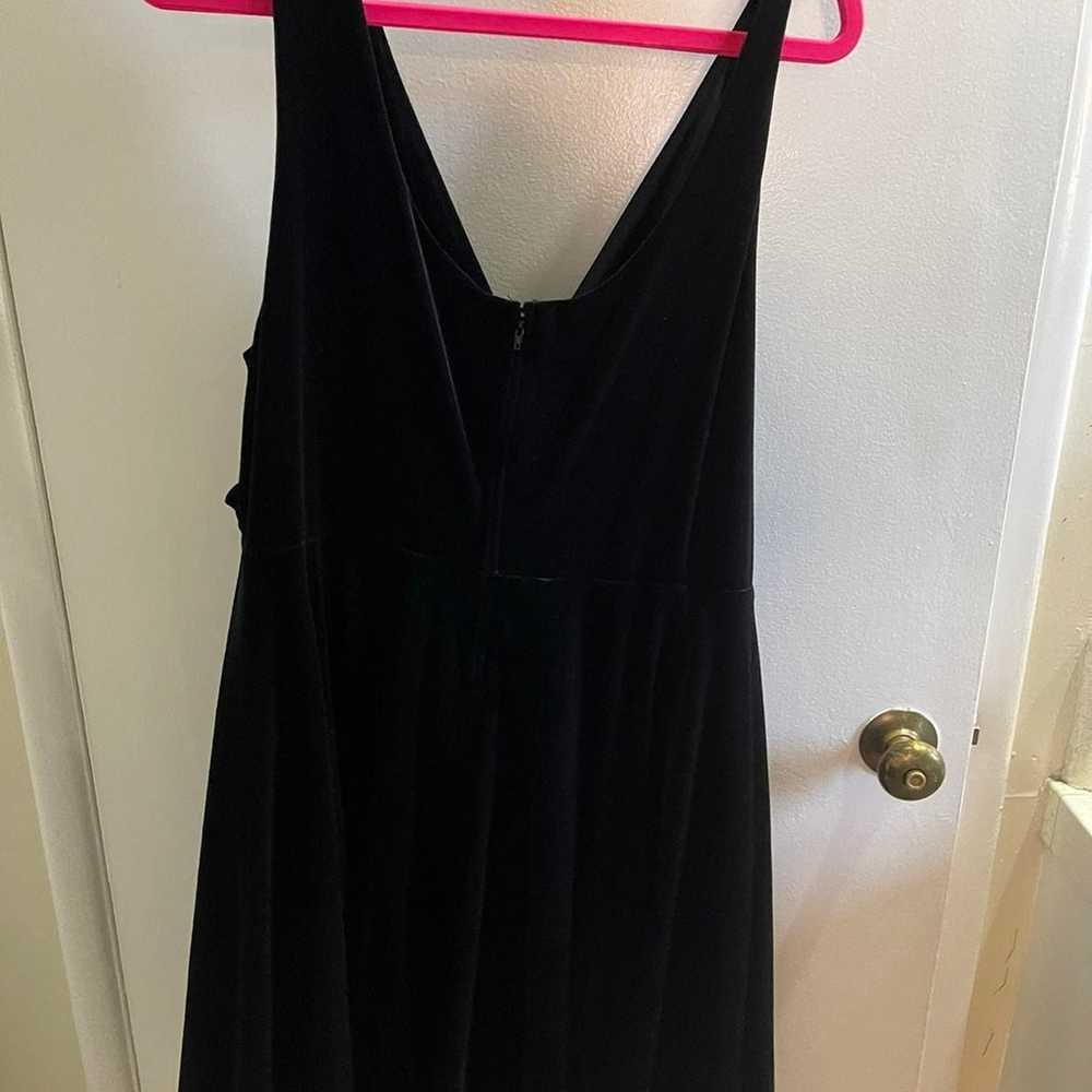 Torrid Velvet Surplice Dress - image 4