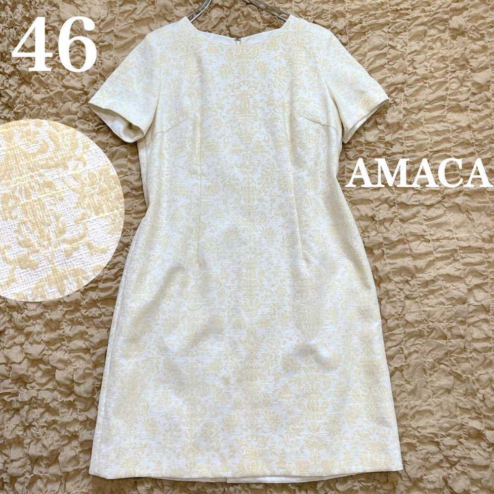 AMACA Amaka Jacquard-style One-piece Knee-length … - image 1