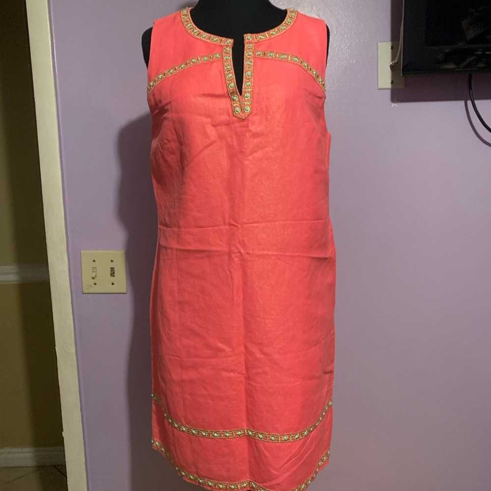 Vineyard Vines womens salmon dress - image 1