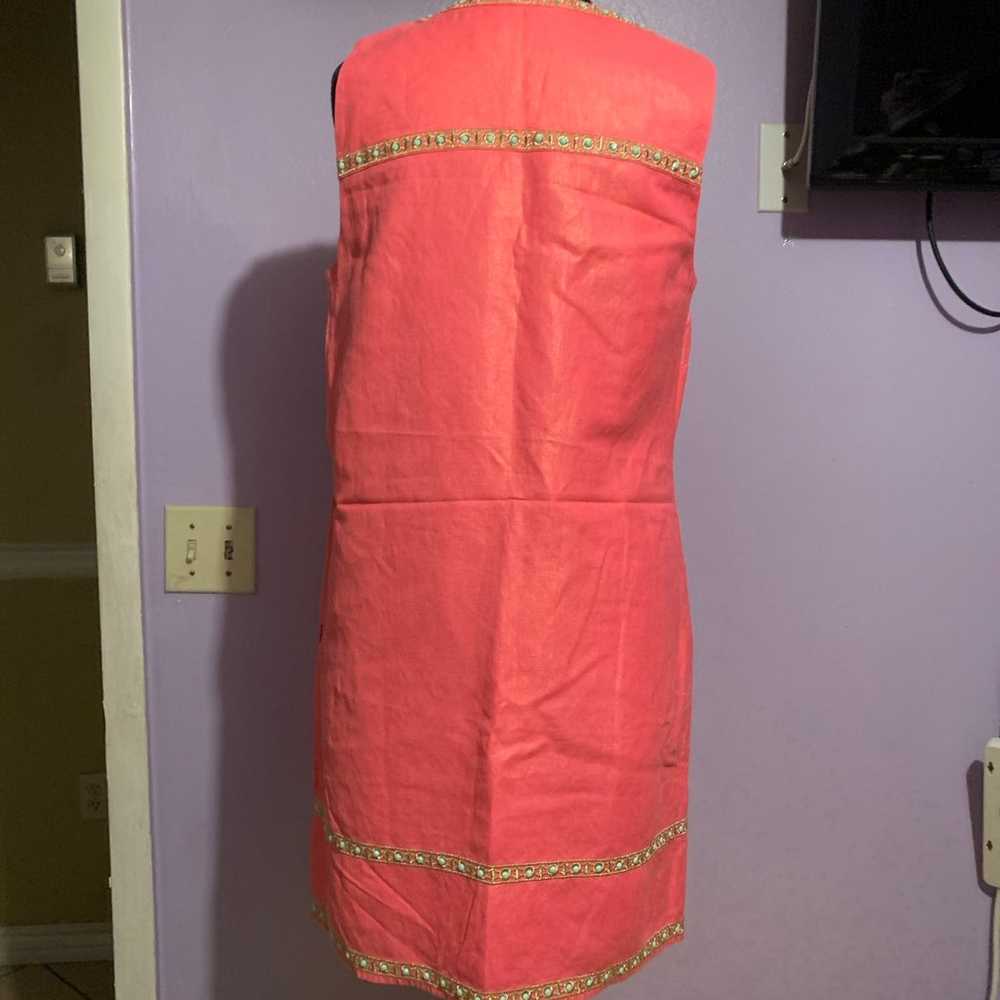 Vineyard Vines womens salmon dress - image 5