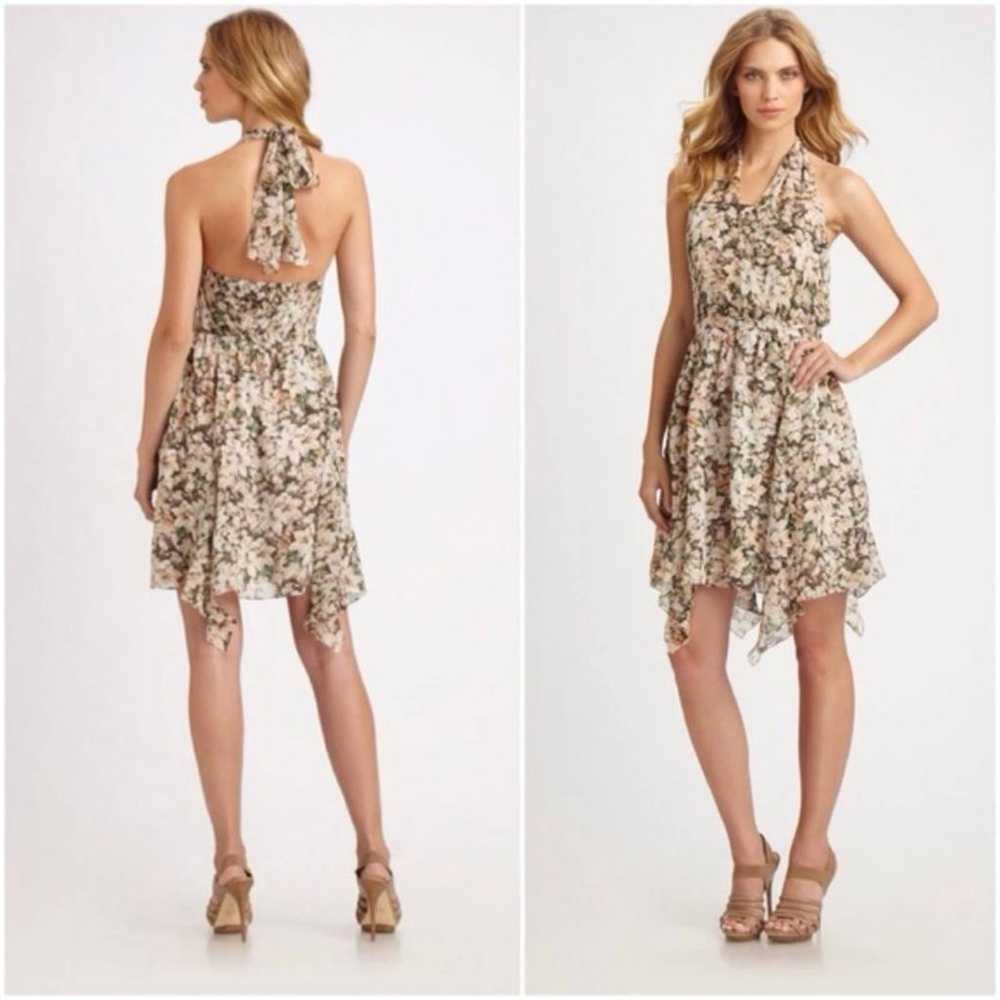 Anthro Leifsdottir 100% Silk Floral Dress - image 9