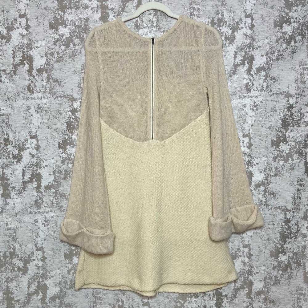 Free People Rabbit Sweater Dress in Cream - image 2