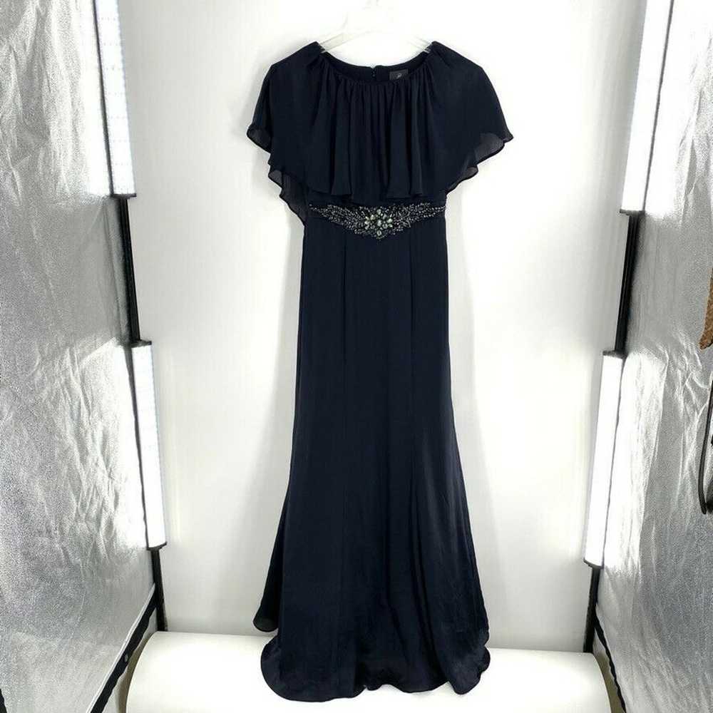 Adrianna Papell Womens Capelet Gown Dress Formal … - image 1