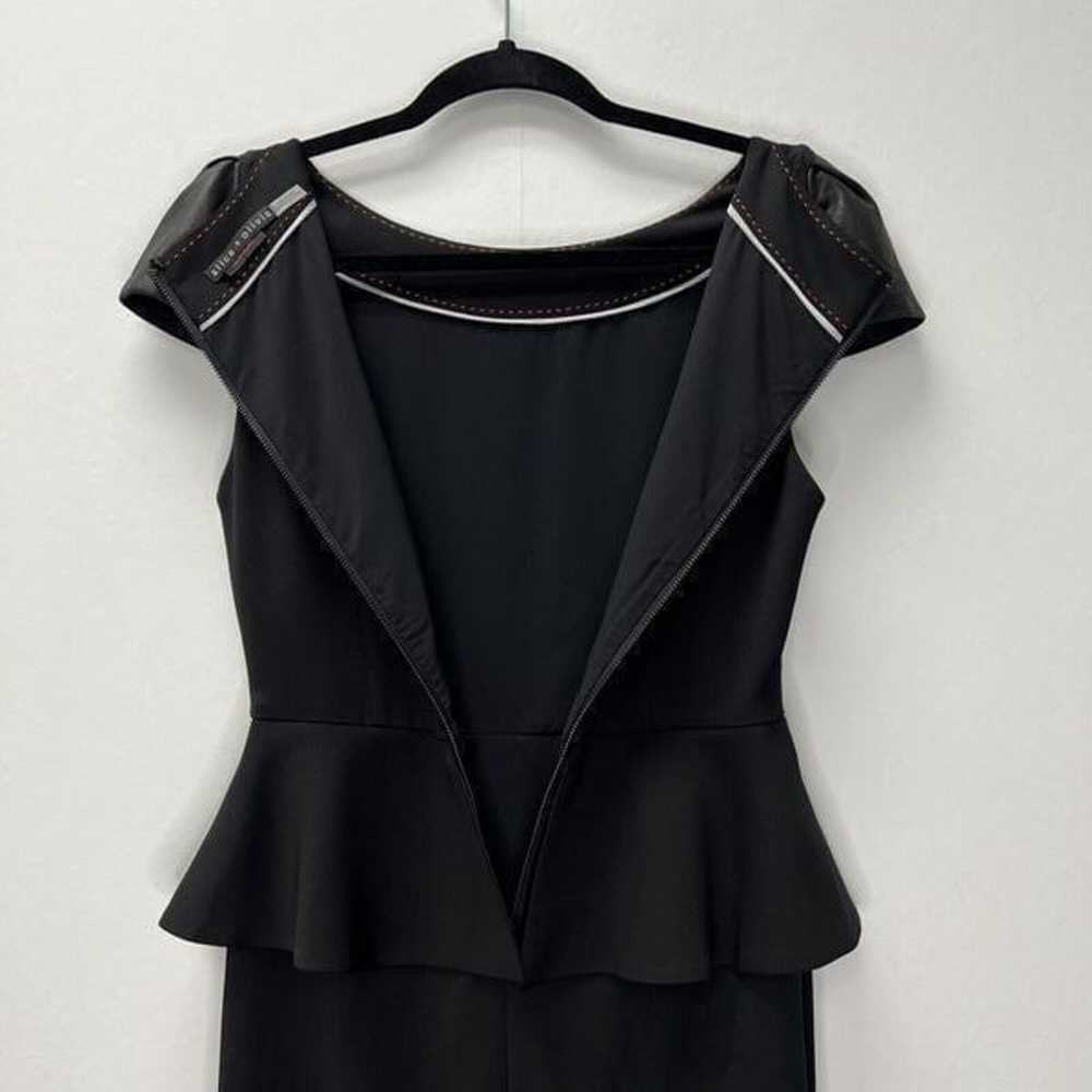 Alice + Olivia Employed Victoria Dress in Black L… - image 10