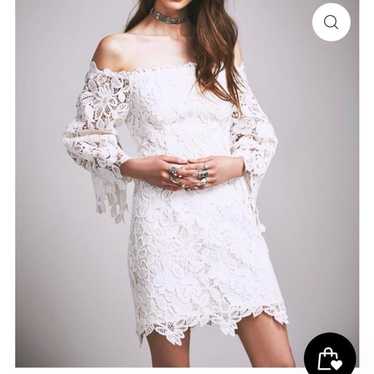 Free people dusk lace party dress - image 1