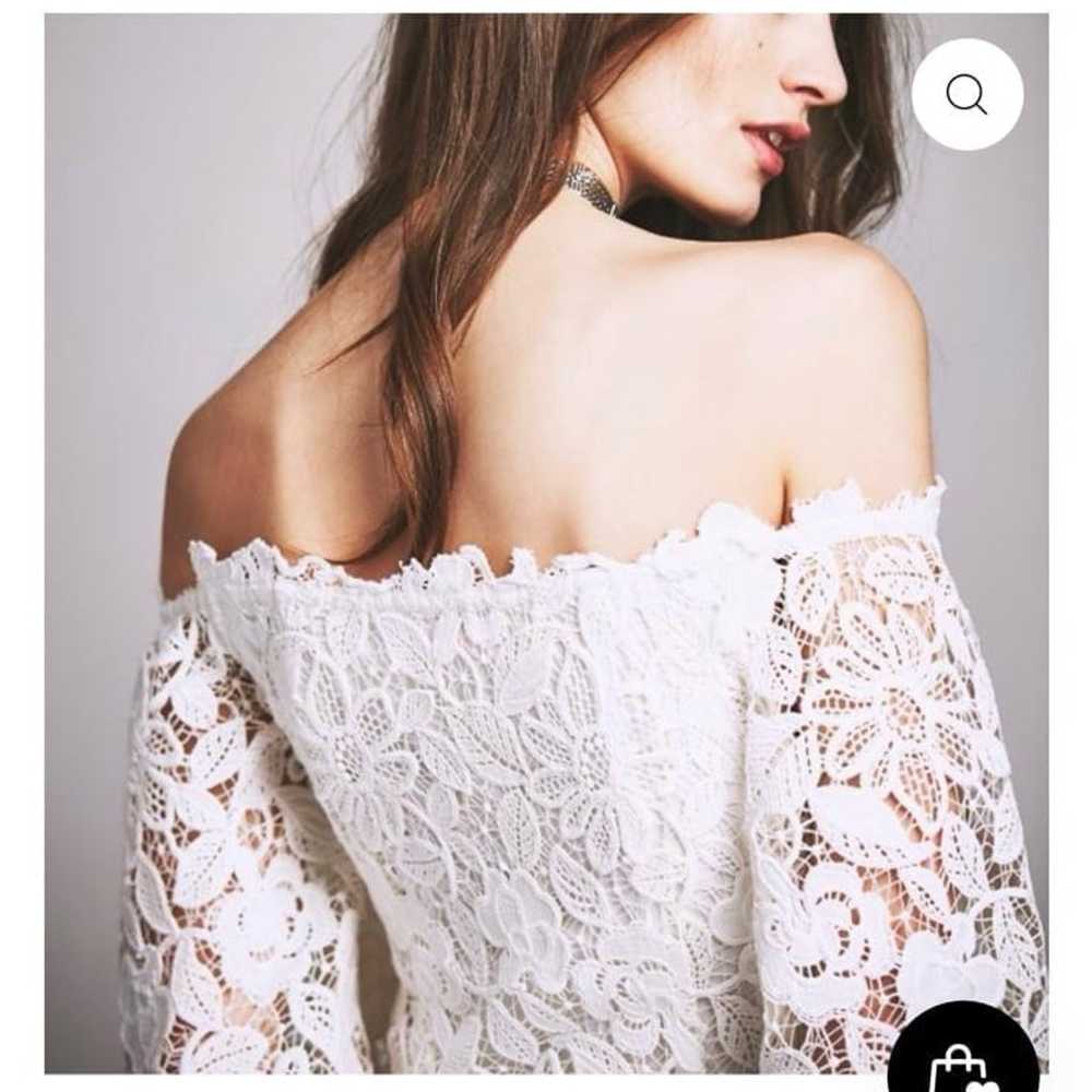 Free people dusk lace party dress - image 3