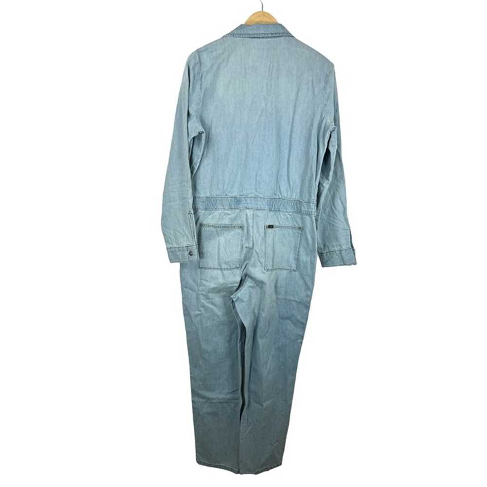 Lee Union Alls Vintage Modern 90s denim overall d… - image 3