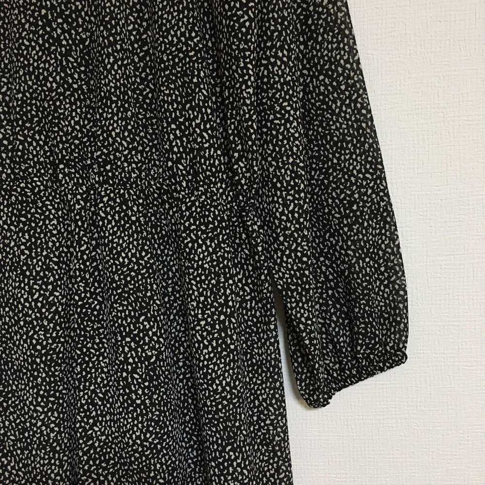 23-ku Leopard Georgette Chiffon One-Piece Dress M… - image 10