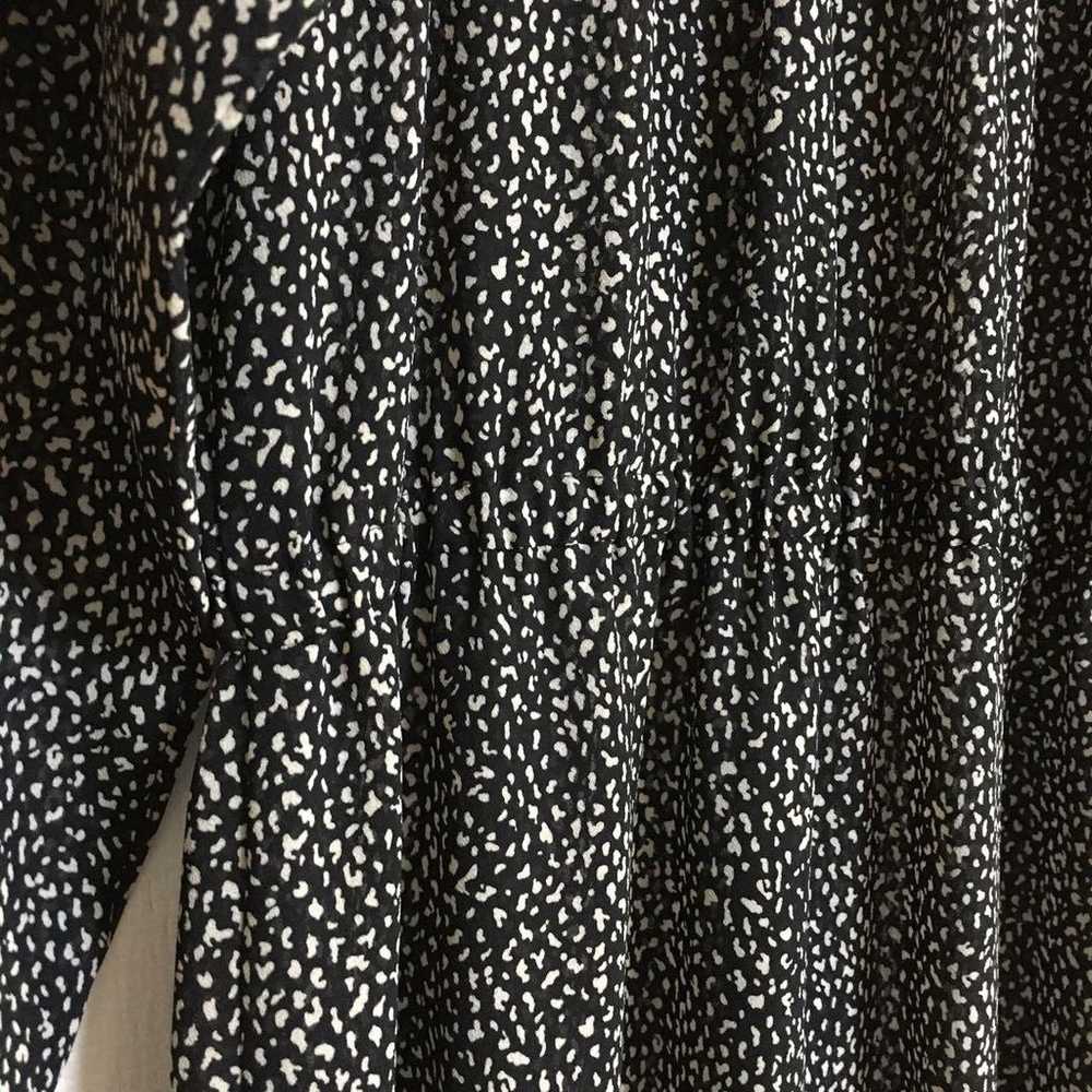 23-ku Leopard Georgette Chiffon One-Piece Dress M… - image 8