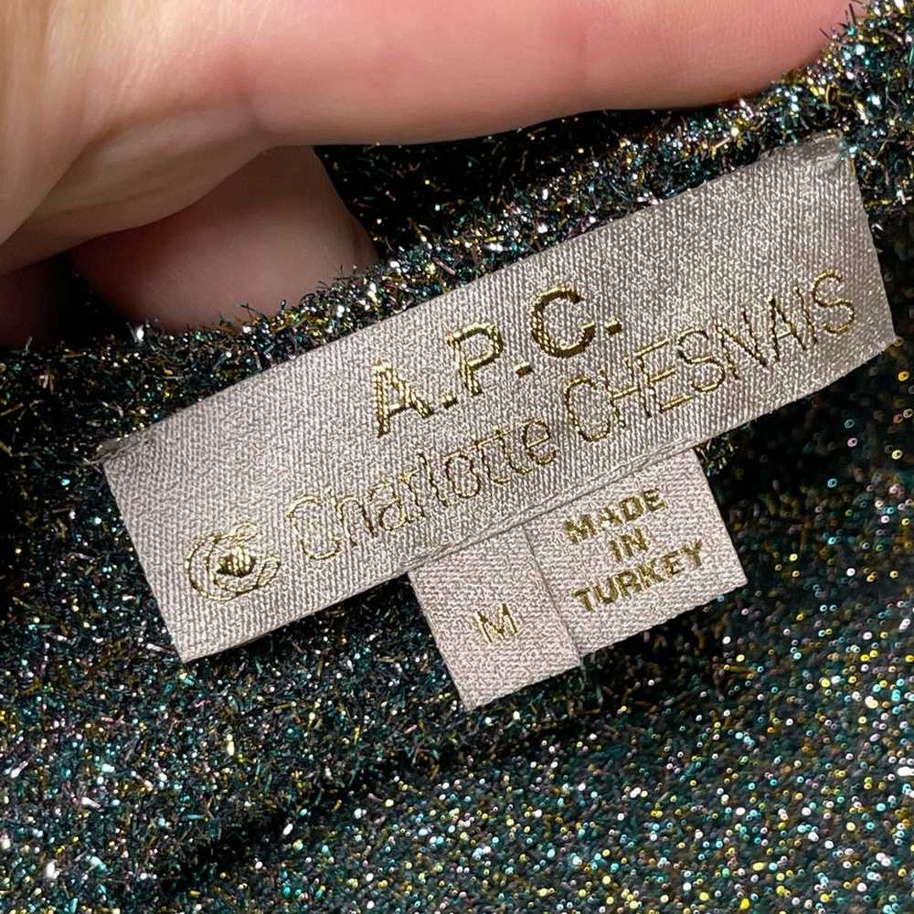 A.P.C. X CHARLOTTE CHESNAIS Barbara Metallic Pull… - image 7