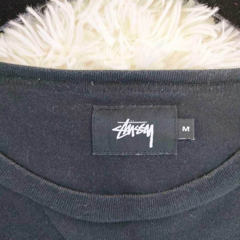 Excellent condition Stussy long t-shirt cut-and-s… - image 3