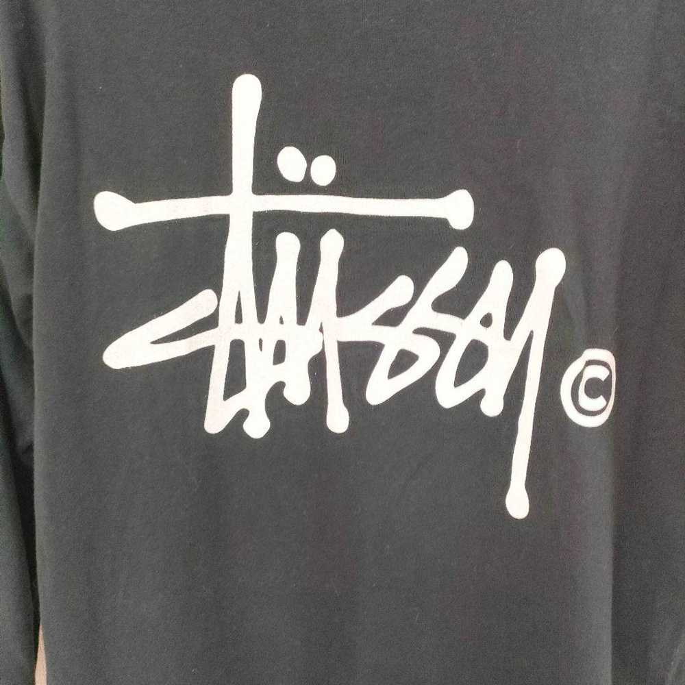 Excellent condition Stussy long t-shirt cut-and-s… - image 6