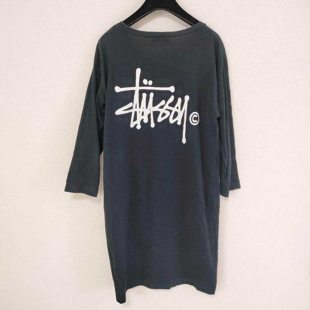 Excellent condition Stussy long t-shirt cut-and-s… - image 8